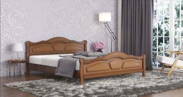Двуспальная кровать СВ-Стиль Легенда 160*200 с основанием в Костроме