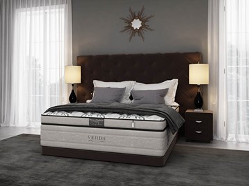 Кровать двуспальная Style/Basement 160х200, Флок (Велсофт Спелая слива) в Костроме