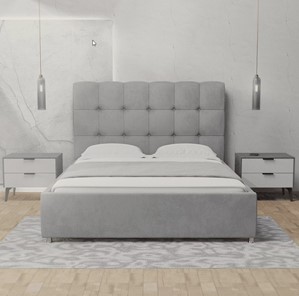 Кровать в спальню Модерна 140х200 с ортопедическим основанием в Костроме