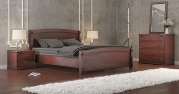 Кровать спальная СВ-Стиль Магнат 160*200 с основанием в Костроме
