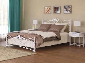 Двуспальная кровать Garda 2R 160х200, белый в Костроме