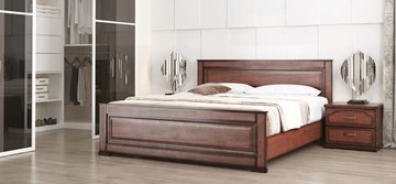 Спальная кровать СВ-Стиль Стиль 2, 160х190 с основанием в Костроме