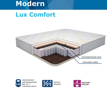 Жесткий матрас Modern Lux Comfort Нез. пр. TFK в Костроме