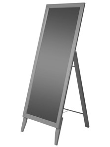 Зеркало напольное в спальню BeautyStyle 29 (131х47,1х41,5см) Серый в Костроме
