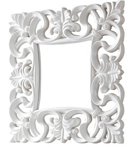 Зеркало настенное PU021 белое в Костроме