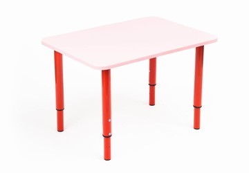 Растущий стол Кузя (Розовый,Красный) в Костроме