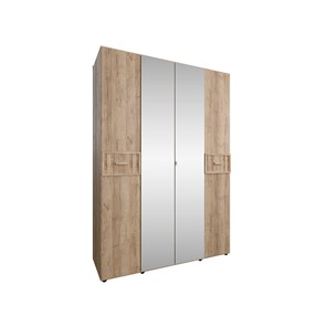 Шкаф для одежды Глазов МФ SCANDICA OSLO 555, ФАСАД Зеркало/Стандарт в Костроме