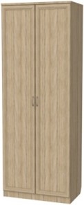 Распашной шкаф 101 со штангой,цвет Дуб Сонома в Костроме