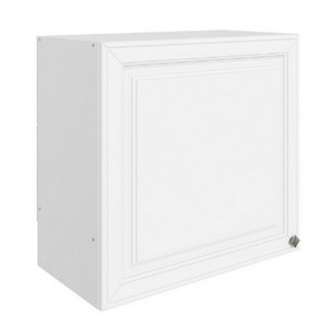 Навесной кухонный шкаф Мишель под вытяжку L600 H566 (1 дв. гл.) эмаль (белый/белый) в Костроме