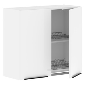 Кухонный шкаф с посудосушителем IBIZA Белый MHSU 8072.1P (800х320х720) в Костроме