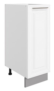 Шкаф рабочий Мишель L300 (1 дв. гл.) эмаль (белый/белый) в Костроме