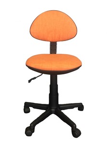 Детское вращающееся кресло Libao LB-C 02, цвет оранжевый в Костроме