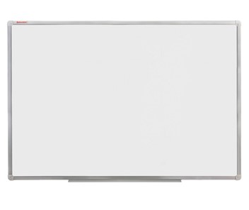 Магнитно-маркерная доска BRAUBERG 90х120 см, алюминиевая рамка в Костроме