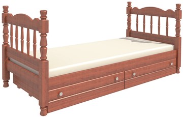 Кроватка Алёнка (Орех) с основанием в Костроме