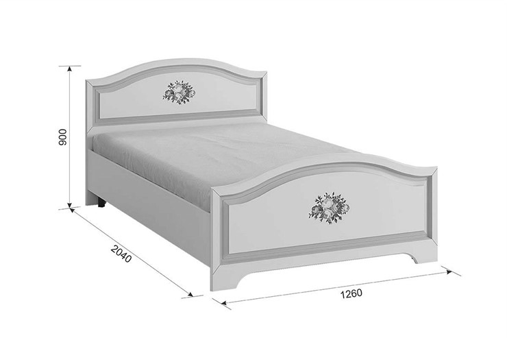 Кровать подростковая Алиса 1,2х2,0 в Костроме - изображение 2