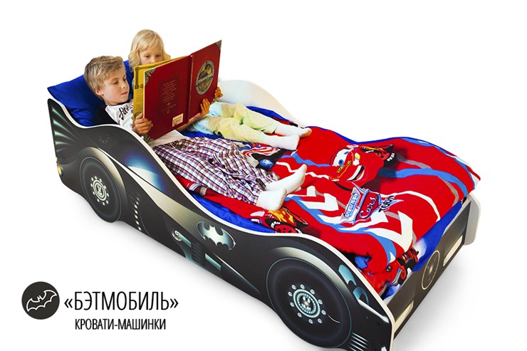 Детская кровать-машина Бэтмобиль в Костроме - изображение 4