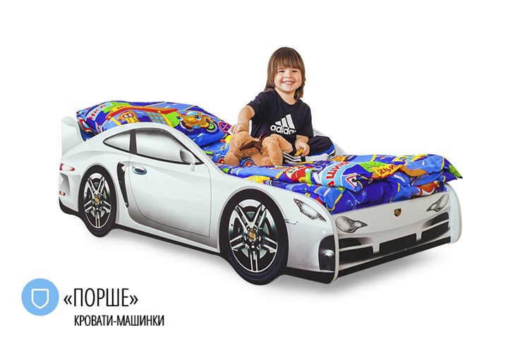 Кровать-машина в детскую Porsche в Костроме - изображение 1