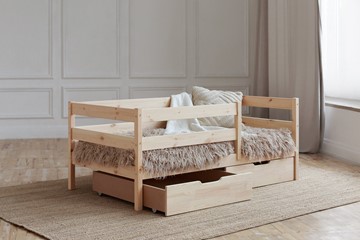 Кровать детская Софа с ящиками, без покраски в Костроме - предосмотр 1
