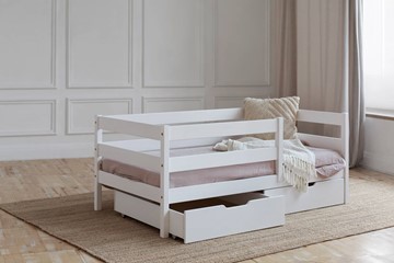 Кровать детская Софа с ящиками, цвет белый в Костроме - предосмотр 1