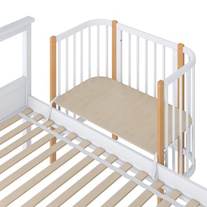 Детская кровать POLINI Kids Simple 105 Белый / Бук в Костроме - предосмотр 3