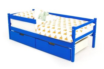 Детская кровать-тахта Skogen синяя в Костроме