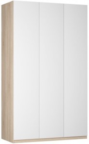 Шкаф 3-дверный Реал распашной (Push to open; R-198х135х45-1-PO), без зеркала в Костроме