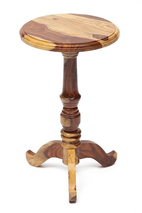 Столик кофейный Бомбей - 0237 палисандр, 35*35*60, натуральный (natural) арт.10046 в Костроме - изображение