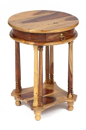 Стол кофейный Бомбей - 1149  палисандр, 45*45*60, натуральный (natural) арт.10049 в Костроме - изображение