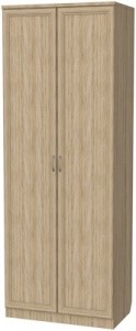 Шкаф распашной 100 со штангой, цвет Дуб Сонома в Костроме - изображение