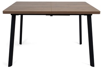 Кухонный стол раздвижной Дали-1L(ноги черные, дуб табако) в Костроме - предосмотр 1