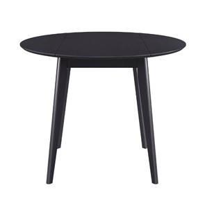 Кухонный раздвижной стол Орион Drop Leaf 100, Черный в Костроме