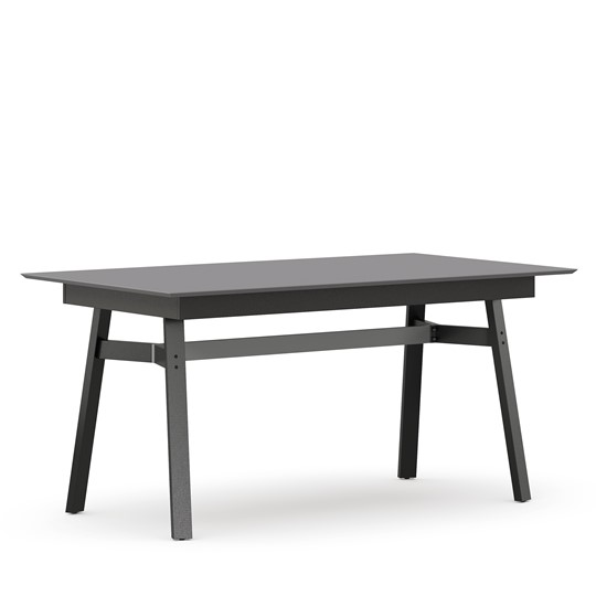 Обеденный стол 1600 Элиот ЛД 414.100.000, Оникс Серый/Чёрный в Костроме - изображение 1