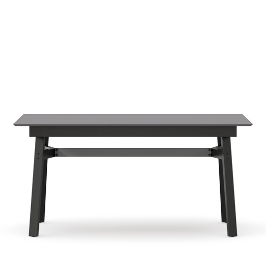 Обеденный стол 1600 Элиот ЛД 414.100.000, Оникс Серый/Чёрный в Костроме - изображение 2