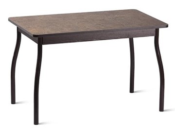 Кухонный стол Орион.4 1200, Пластик Урбан коричневый/Коричневый в Костроме