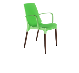 Кухонный стул SHT-ST76/S424-С (зеленый/коричневый муар) в Костроме