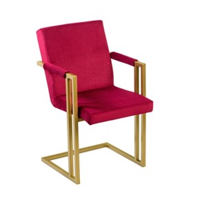 Обеденный стул Бруно, Золото/Аврора 11(бордовый) в Костроме