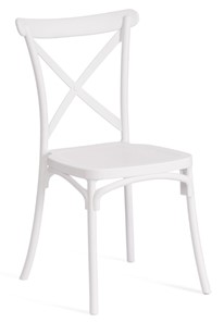 Обеденный стул CROSS (mod. PL24) 48х58х89 White (белый) 11954 арт.20052 в Костроме