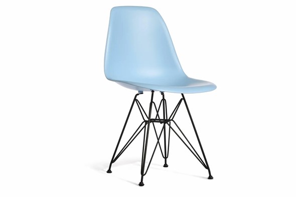 Обеденный стул DSL 110 Black (голубой) в Костроме - изображение