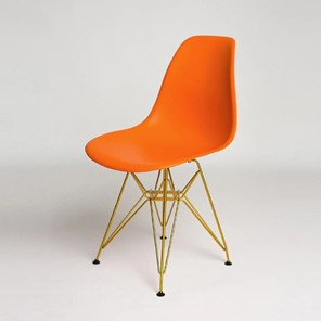 Обеденный стул DSL 110 Gold (оранжевый) в Костроме
