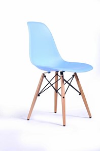 Обеденный стул DSL 110 Wood (голубой) в Костроме