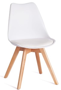 Обеденный стул TULIP (mod. 73-1) 47,5х55х80 белый арт.20220 в Костроме