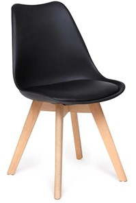 Обеденный стул TULIP (mod. 73) 48,5х52,5х83 черный арт.14210 в Костроме