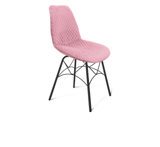 Обеденный стул SHT-ST29-С22 / SHT-S107 (розовый зефир/черный муар) в Костроме