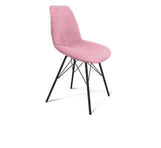 Обеденный стул SHT-ST29-С22 / SHT-S37 (розовый зефир/черный муар) в Костроме