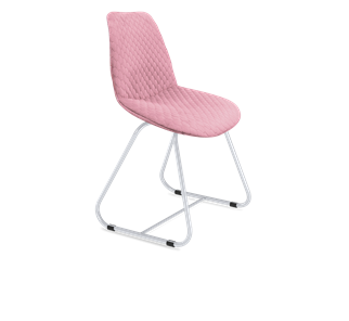 Обеденный стул SHT-ST29-С22 / SHT-S38 (розовый зефир/хром лак) в Костроме