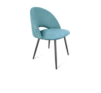 Обеденный стул SHT-ST34-1 / SHT-S95-1 (голубая пастель/черный муар) в Костроме