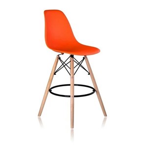 Барный стул DSL 110 Wood bar (оранжевый) в Костроме