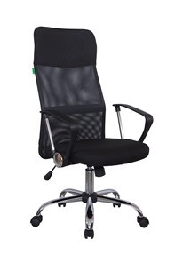Кресло компьютерное Riva Chair 8074F (Черный) в Костроме