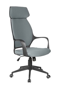 Офисное кресло Riva Chair 7272 (Серый/черный) в Костроме