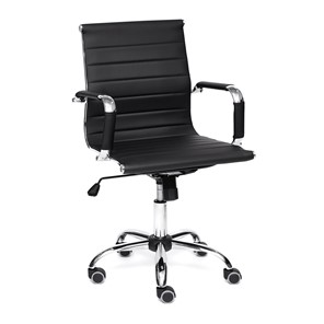Компьютерное кресло URBAN-LOW кож/зам, черный, арт.14460 в Костроме
